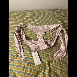 NWT LoveShackFancy Palm Bikini Bottom Jetset